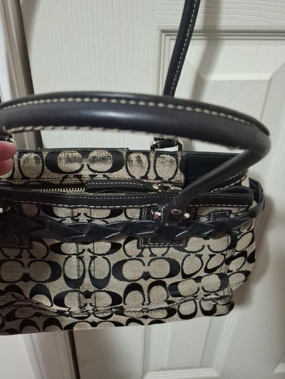 Coach Hamptons Signature Carryall Tote - Picture 12 of 14